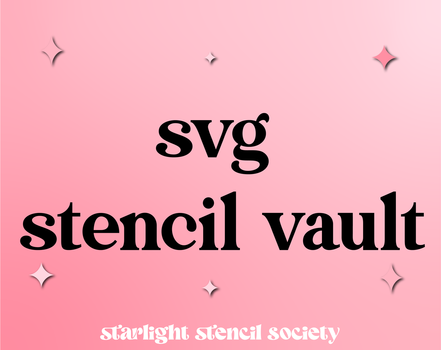 SVG Stencil Vault – Lifetime Access