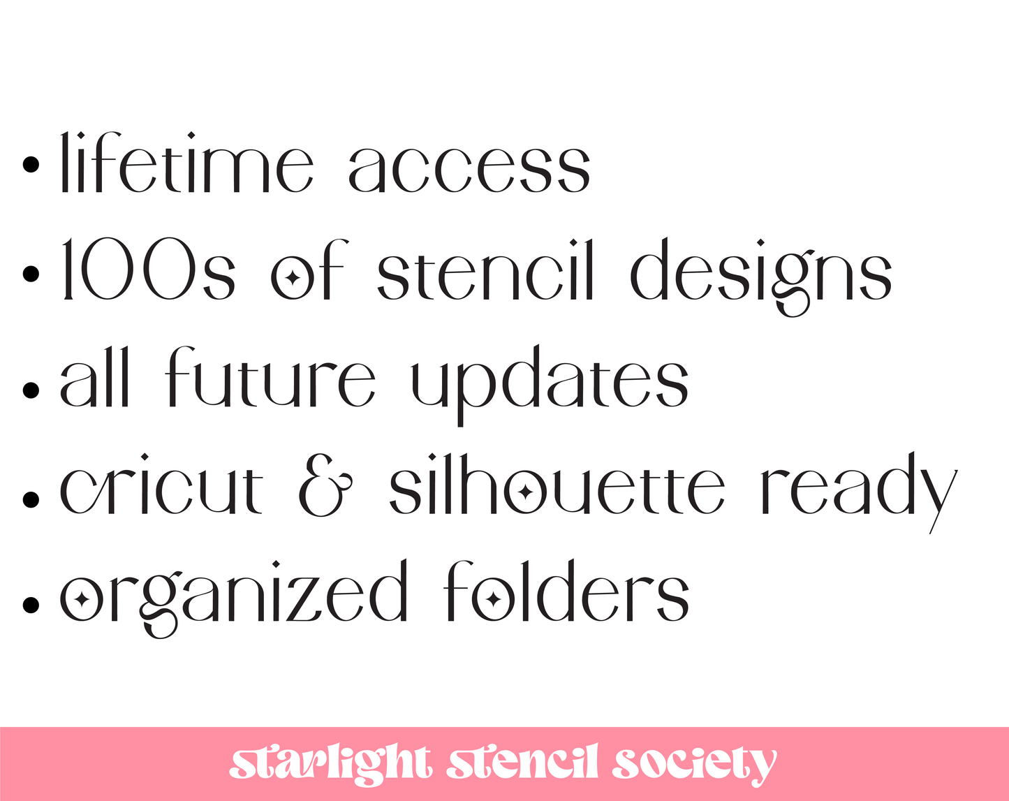 SVG Stencil Vault – Lifetime Access