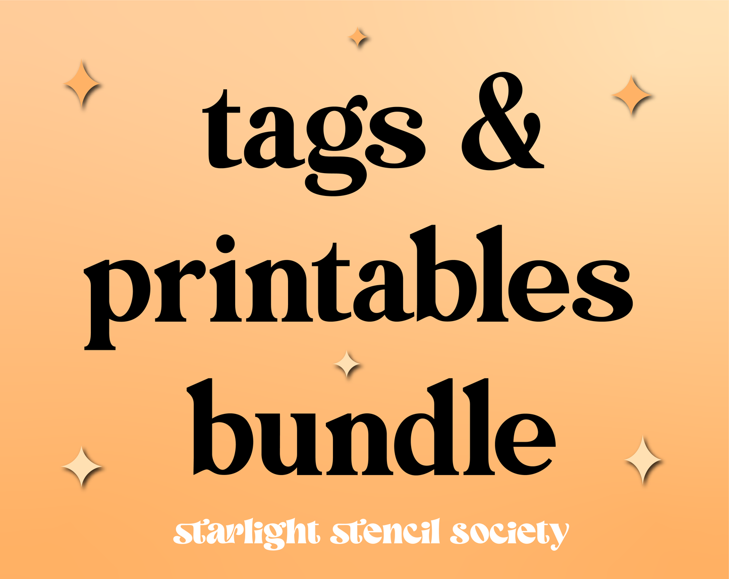 Tags & Printables Bundle - Lifetime Access