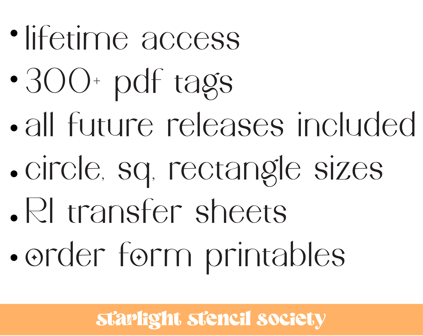 Tags & Printables Bundle - Lifetime Access