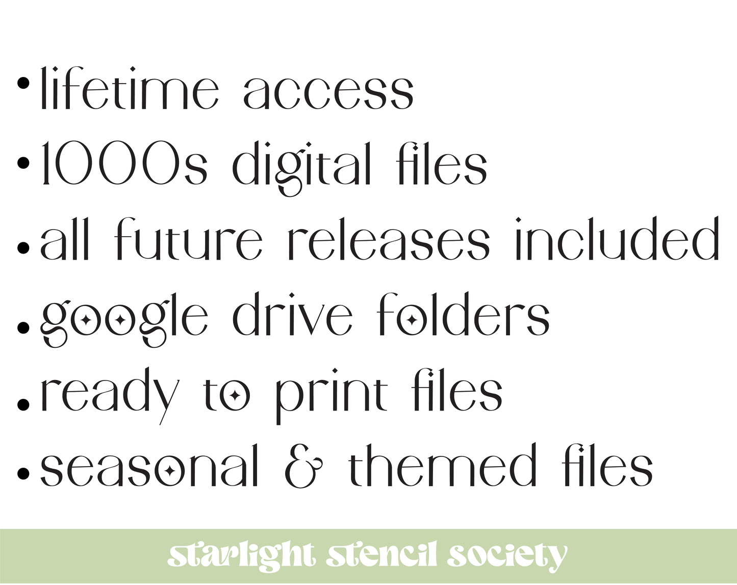 Starlight Complete Vault - Lifetime Access