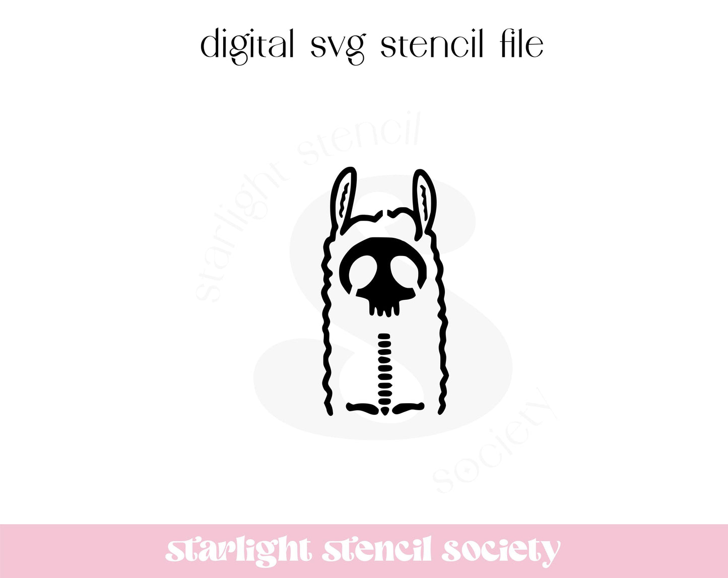 Llamaween PYO 2 SVG File