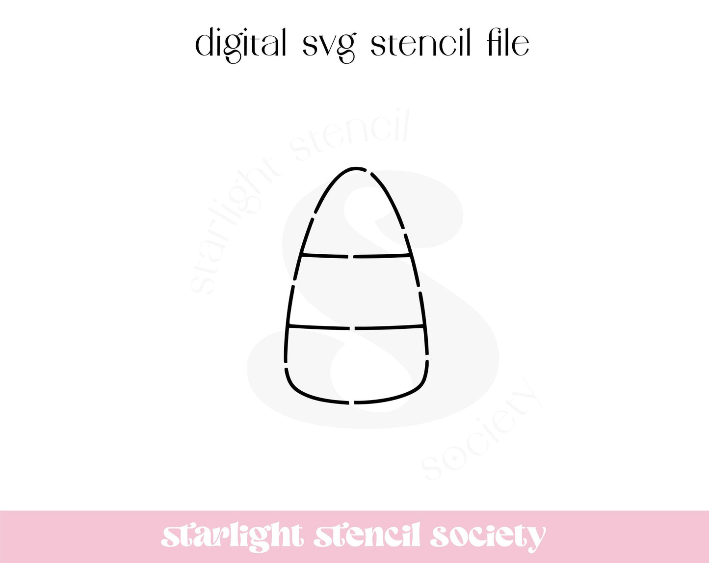 Candy Corn PYO SVG File