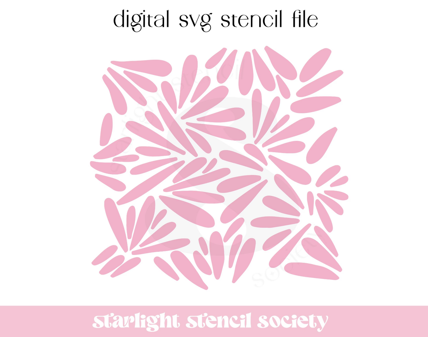 Abstract Petals SVG File