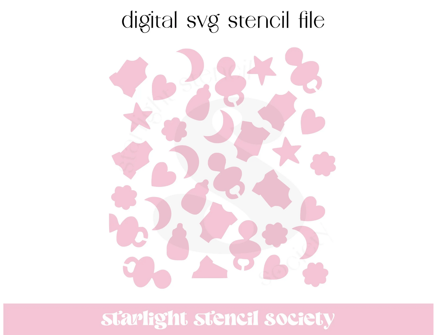 Baby Confetti SVG File