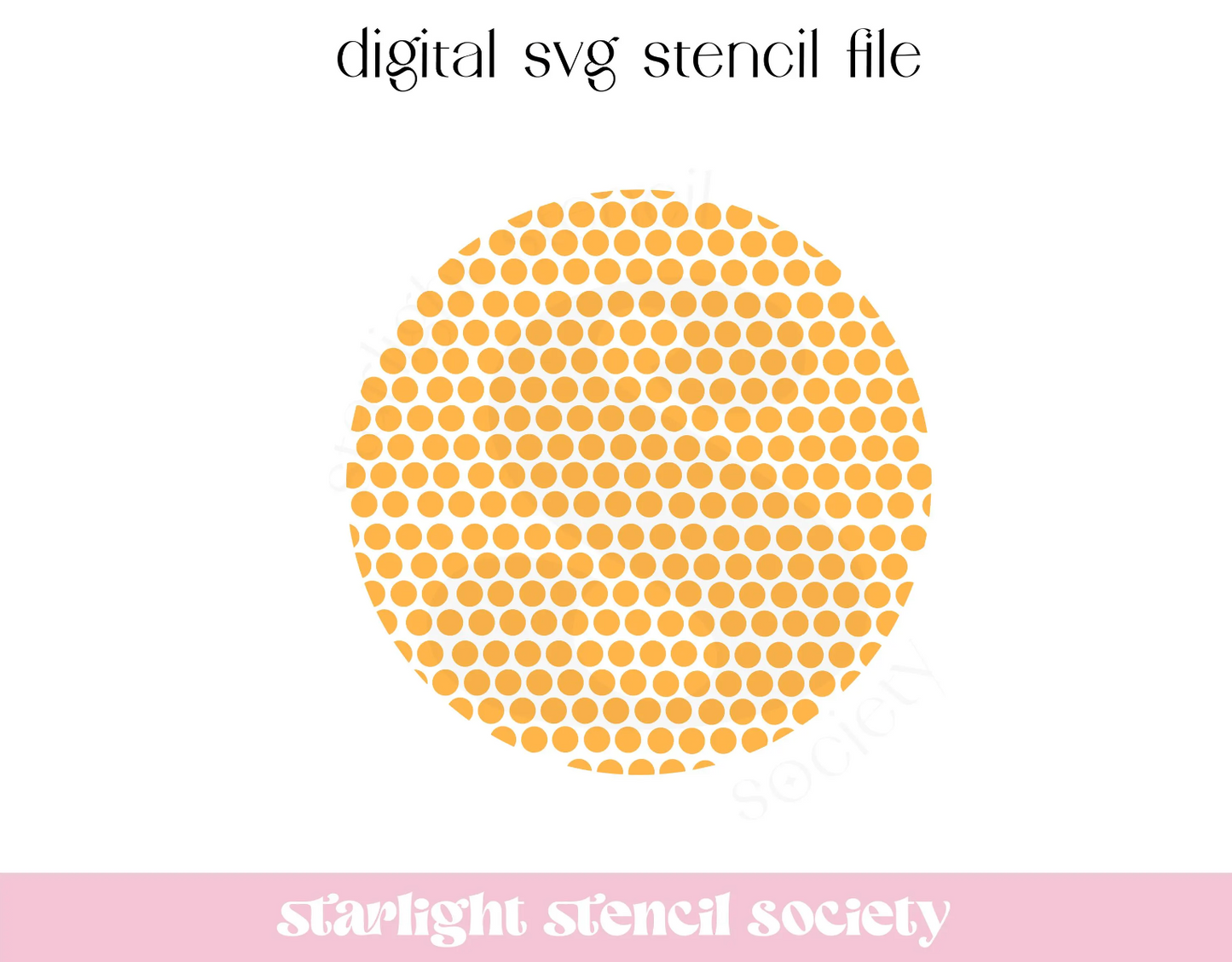 Basketball Dots SVG File