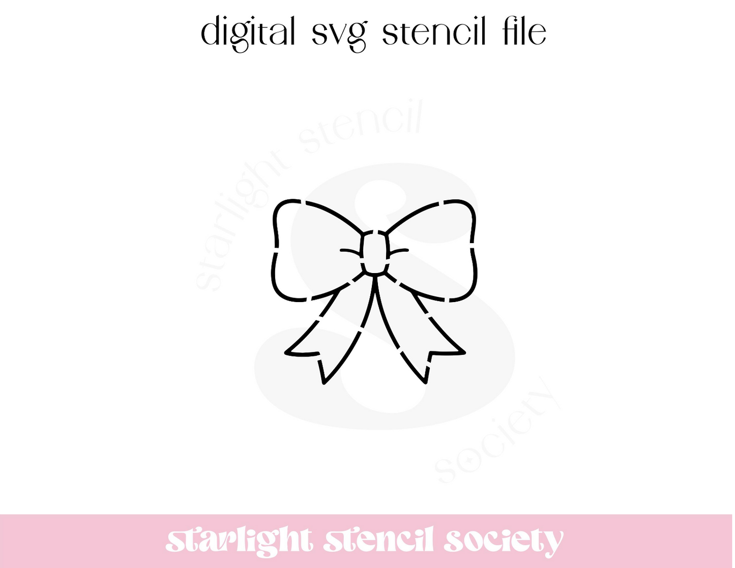 Bow PYO SVG File