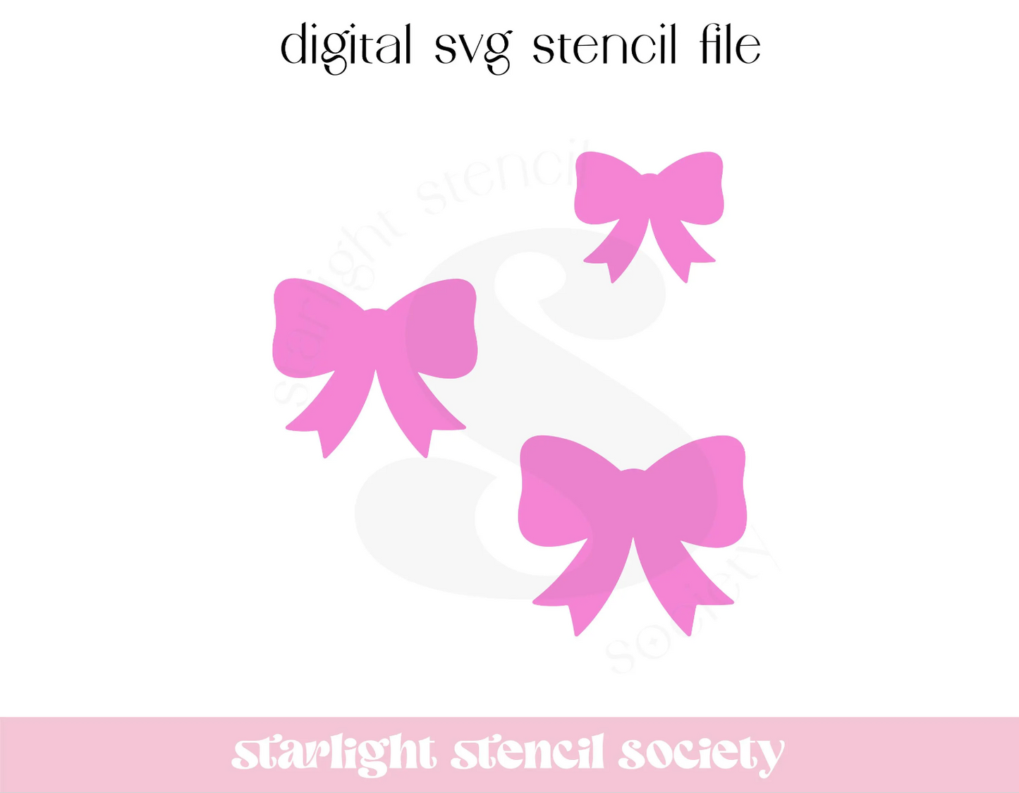 Bows SVG File