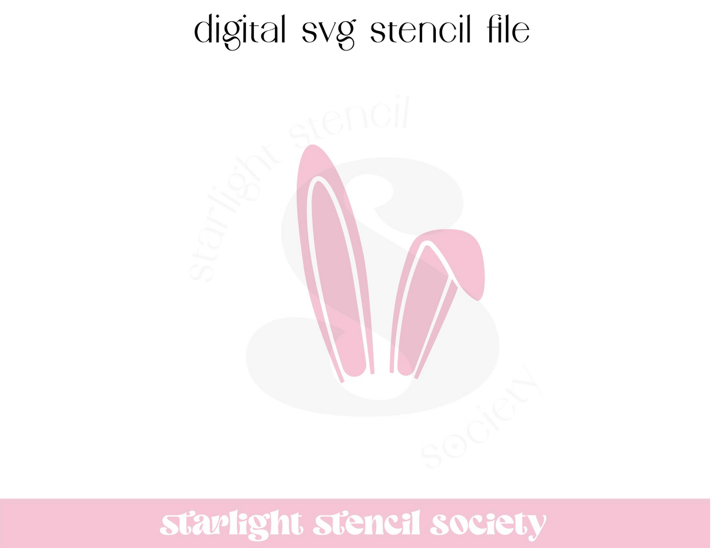 Bunny Ears SVG File