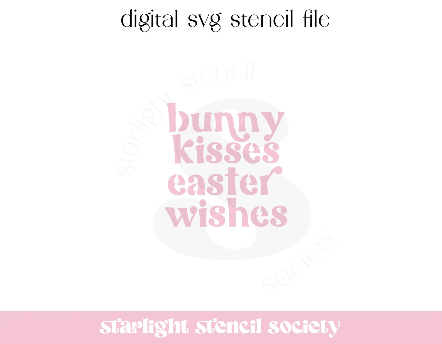 Bunny Kisses SVG File