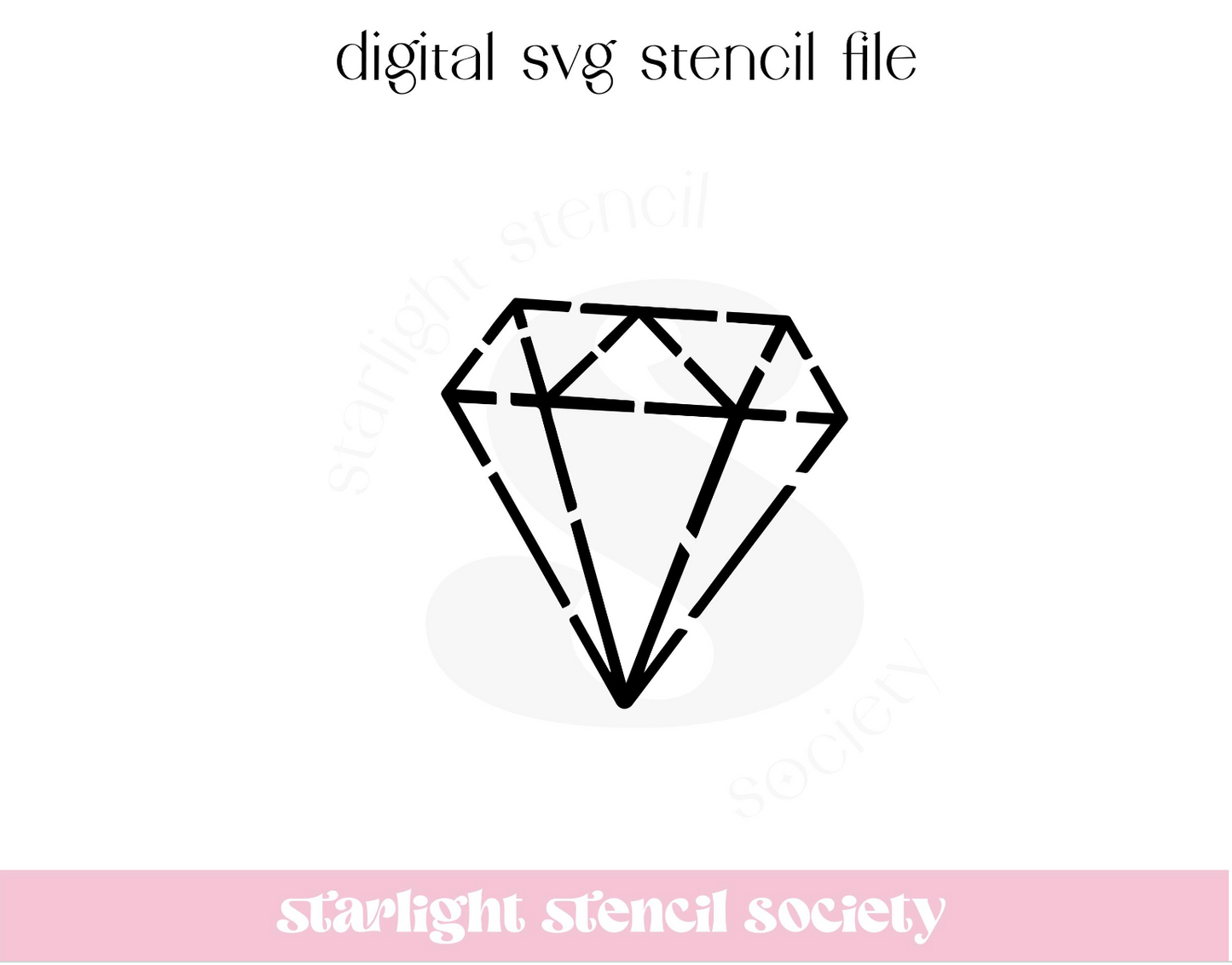 Diamond PYO SVG File