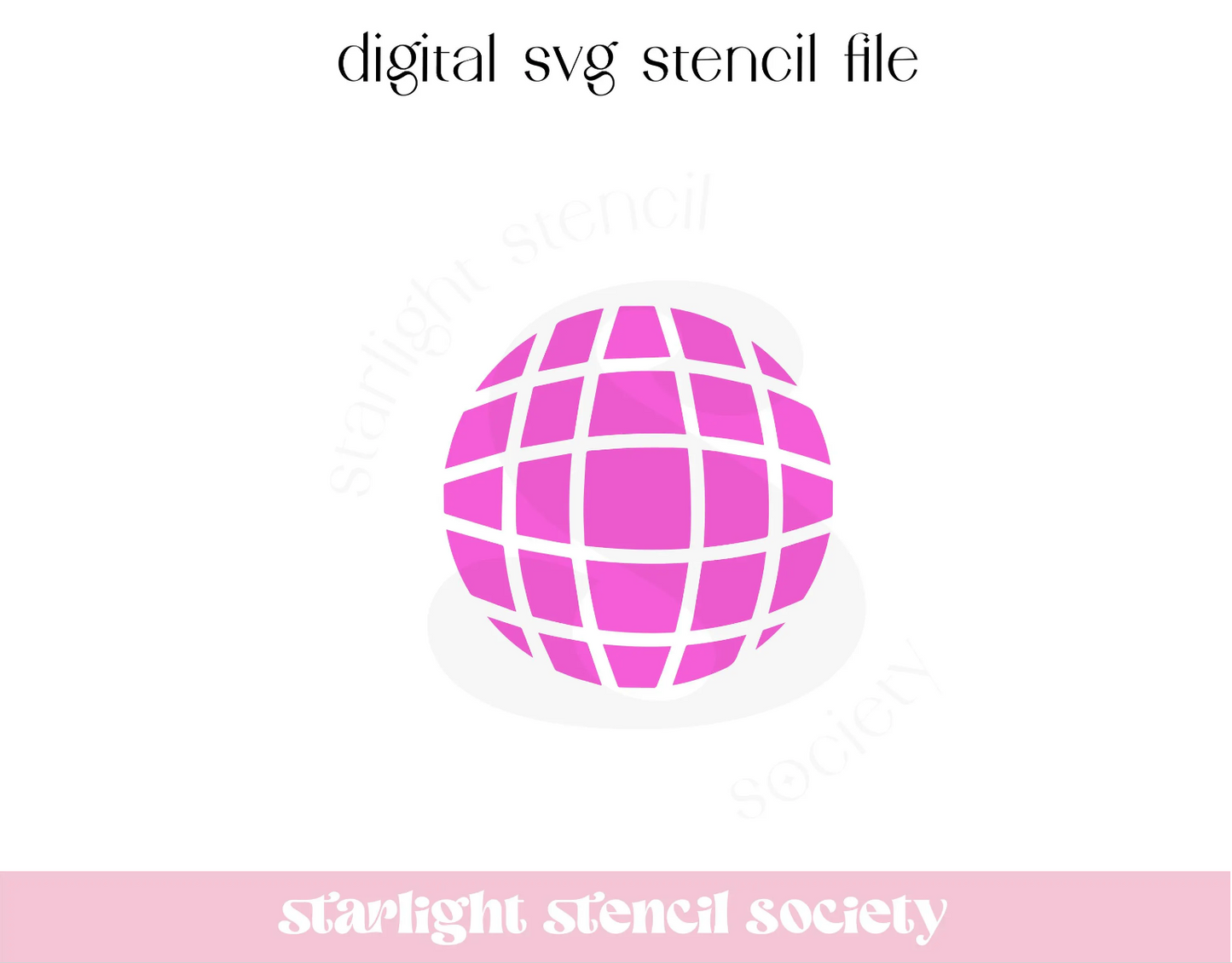 Disco Ball SVG File