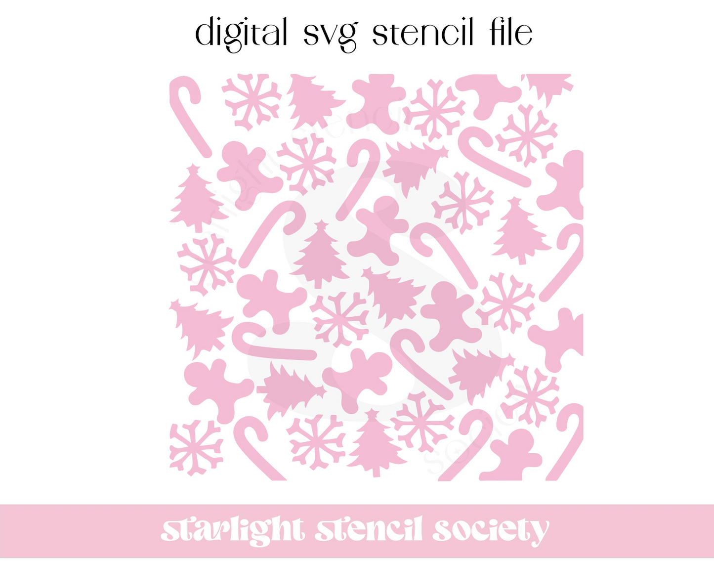 Christmas Scatter SVG File