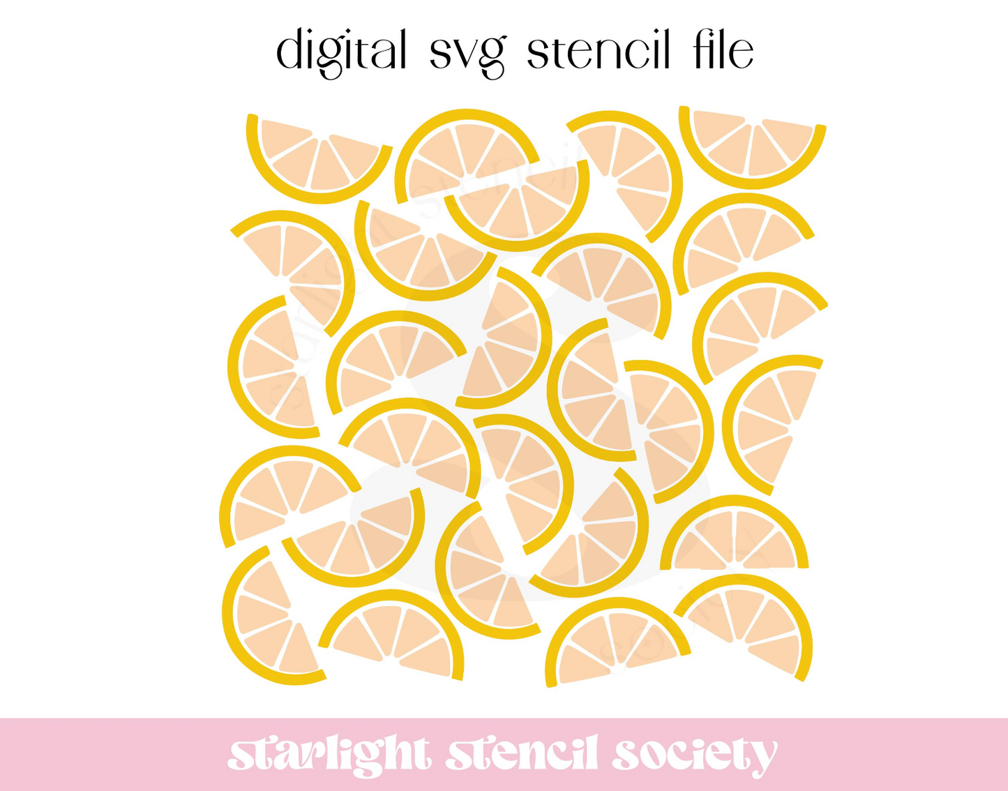 Citrus Scatter 2 part SVG File