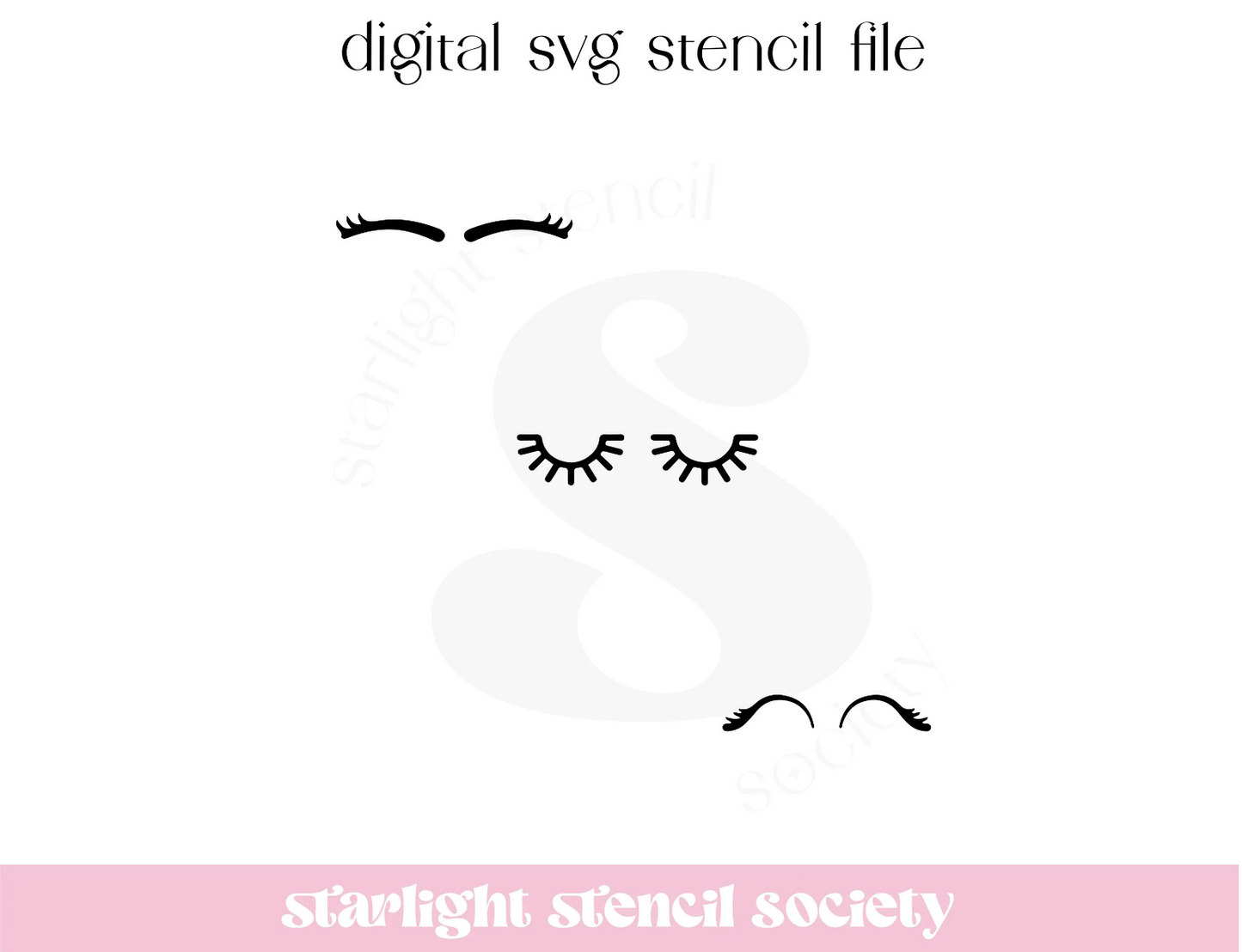 Eyelash SVG File