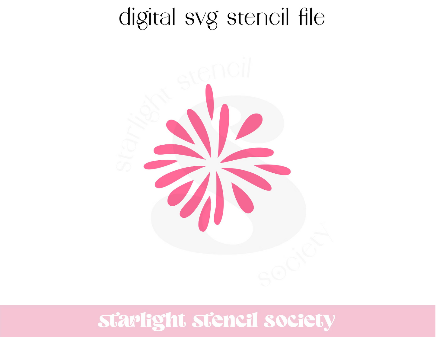 Firework 1 SVG File