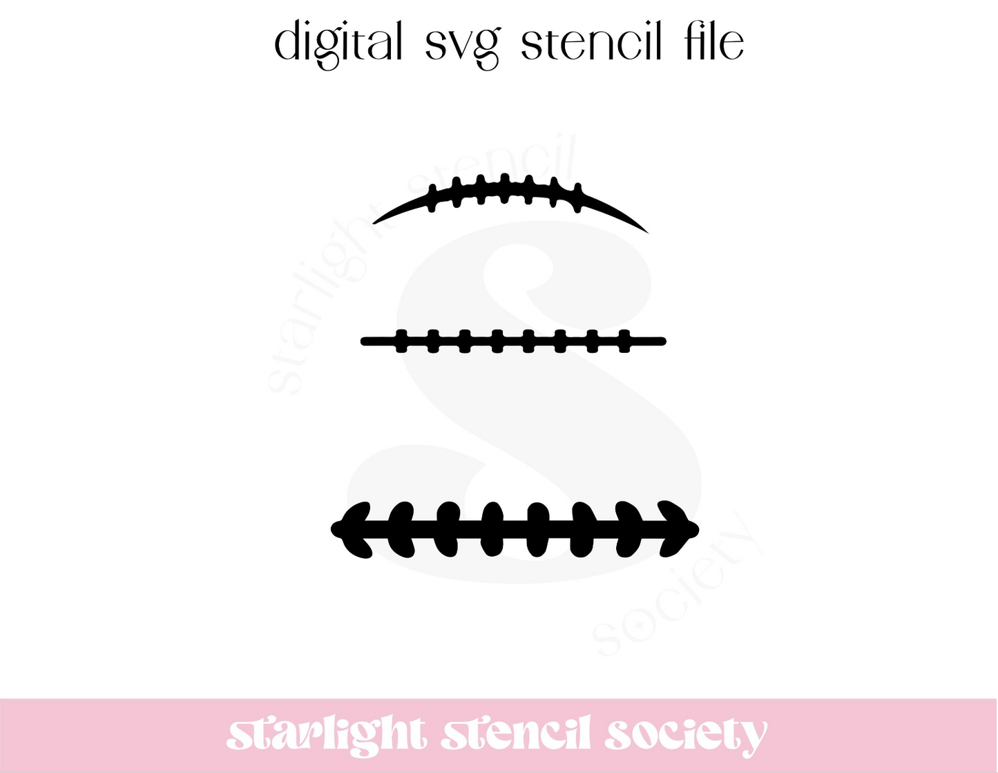 Football Lines SVG File