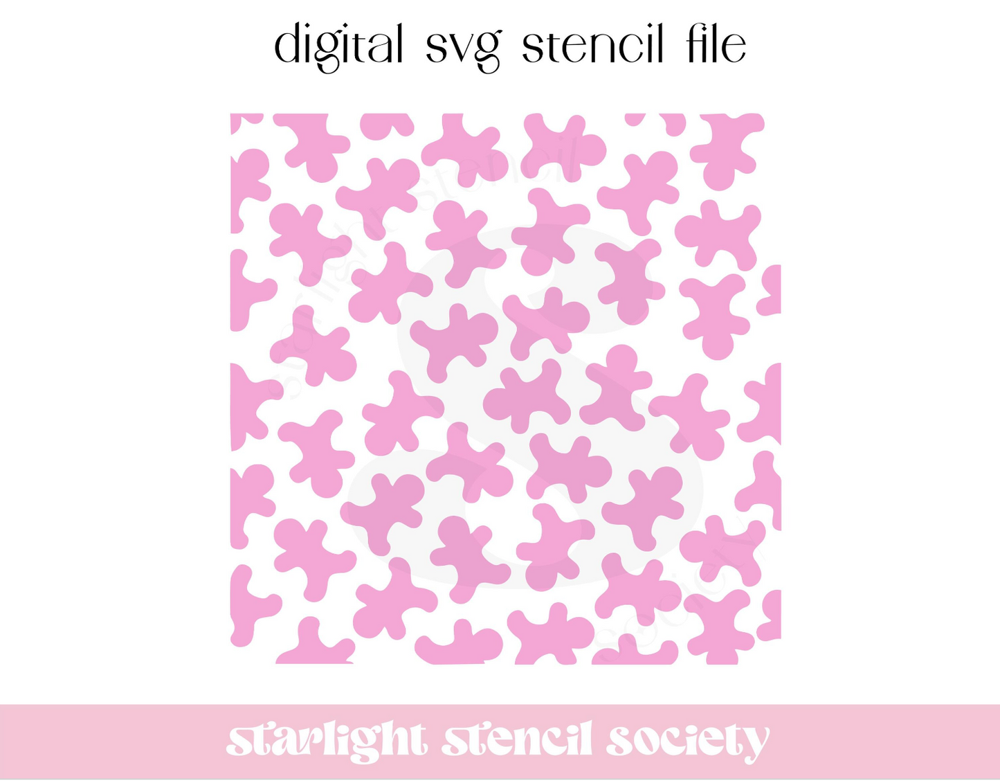 Gingerbread Scatter SVG File