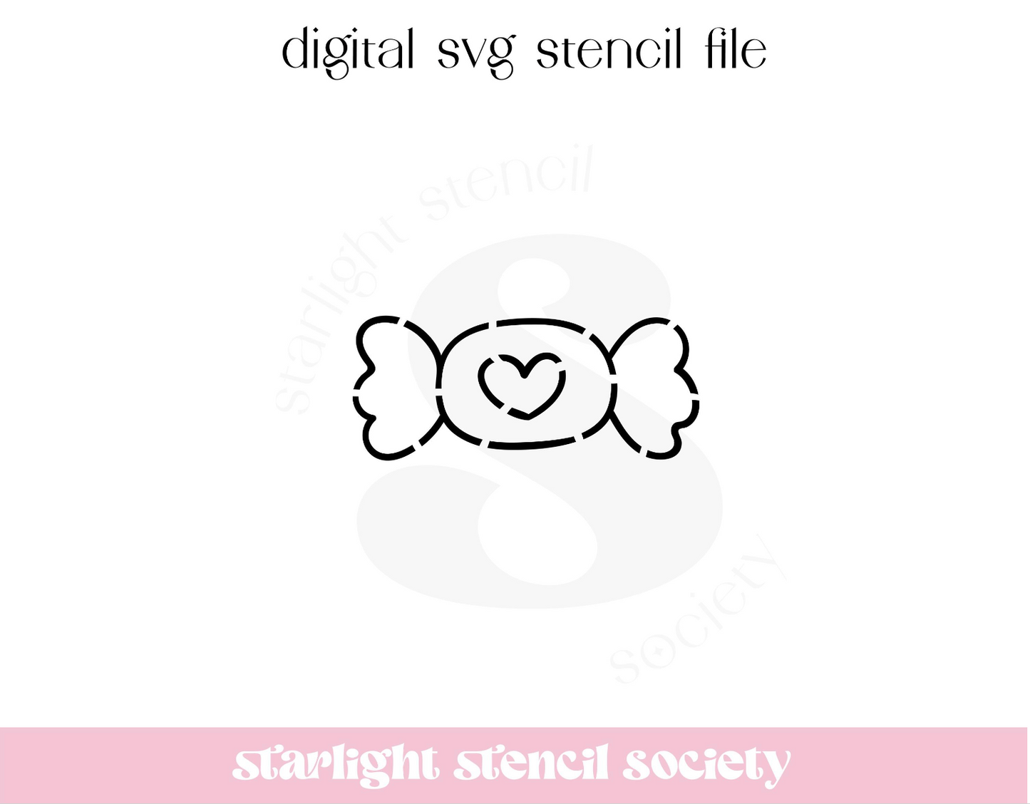 Heart Candy PYO SVG File