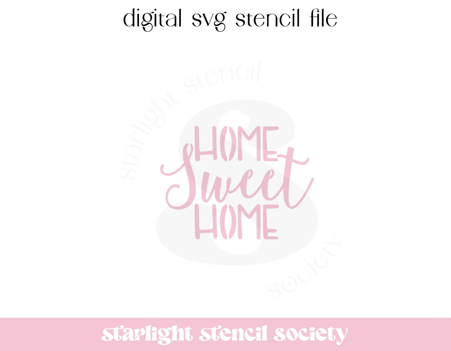 Home Sweet Home SVG File