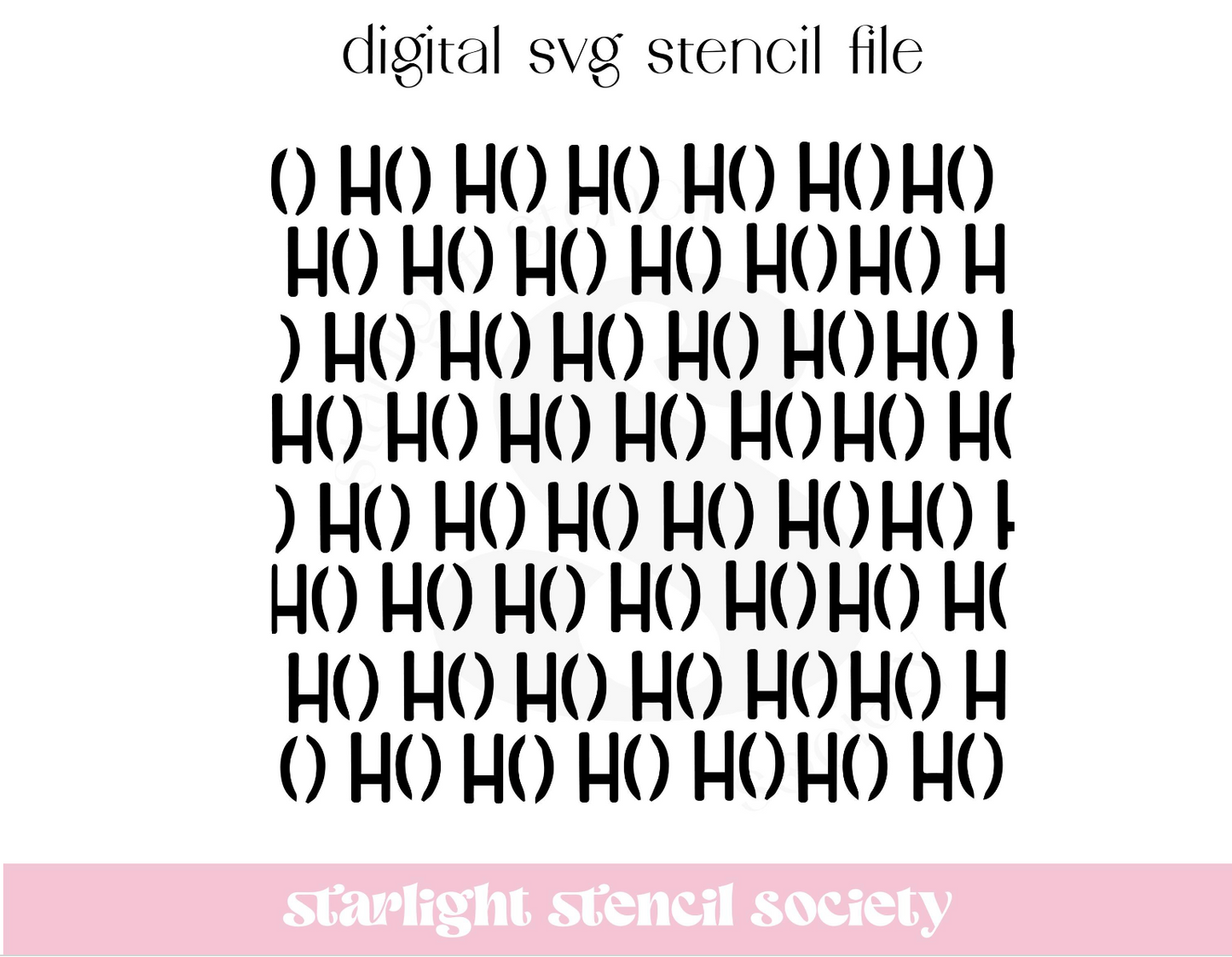 HOHOHO SVG File