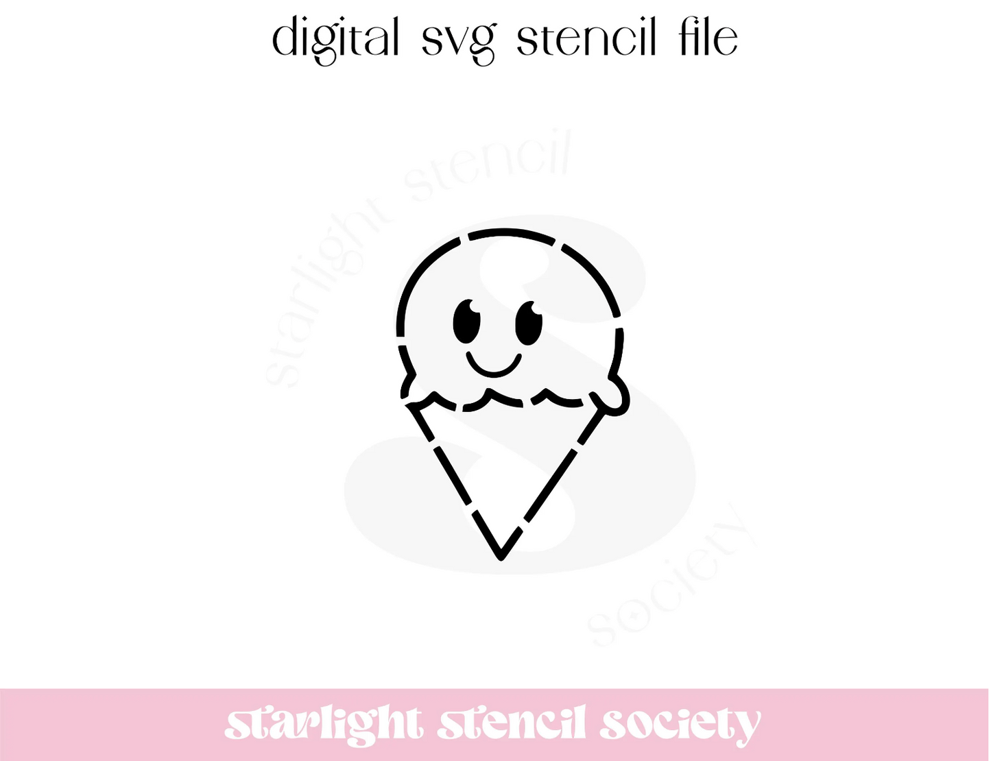 Ice Cream PYO SVG File