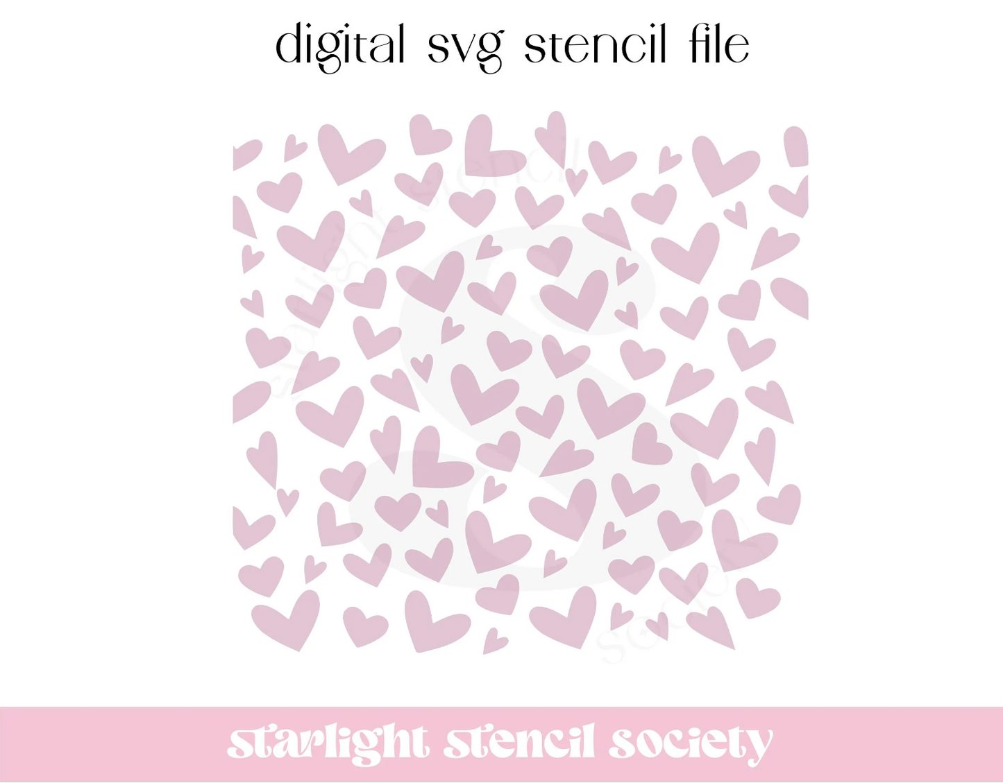 Jessicas Hearts SVG File