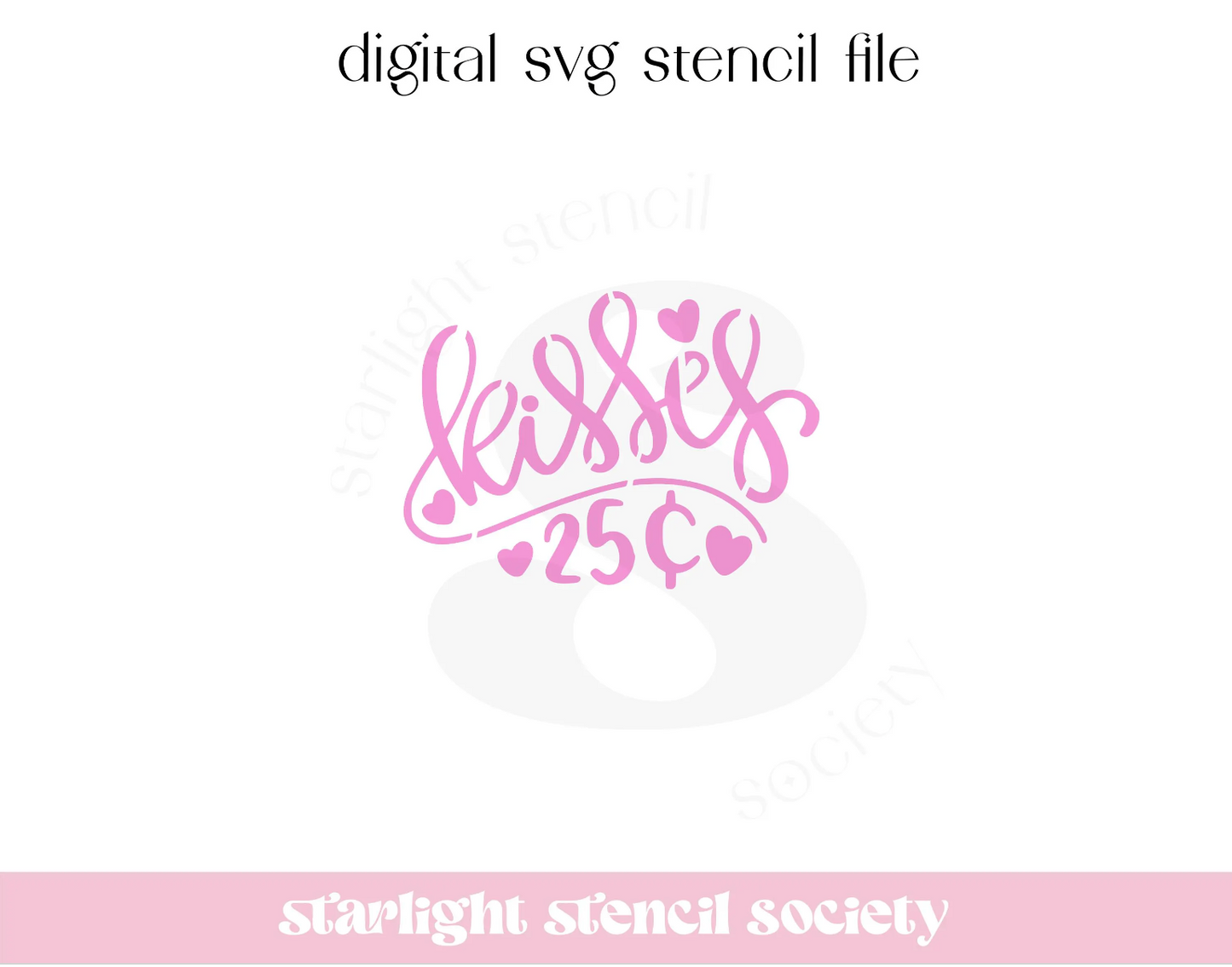 Kisses SVG File