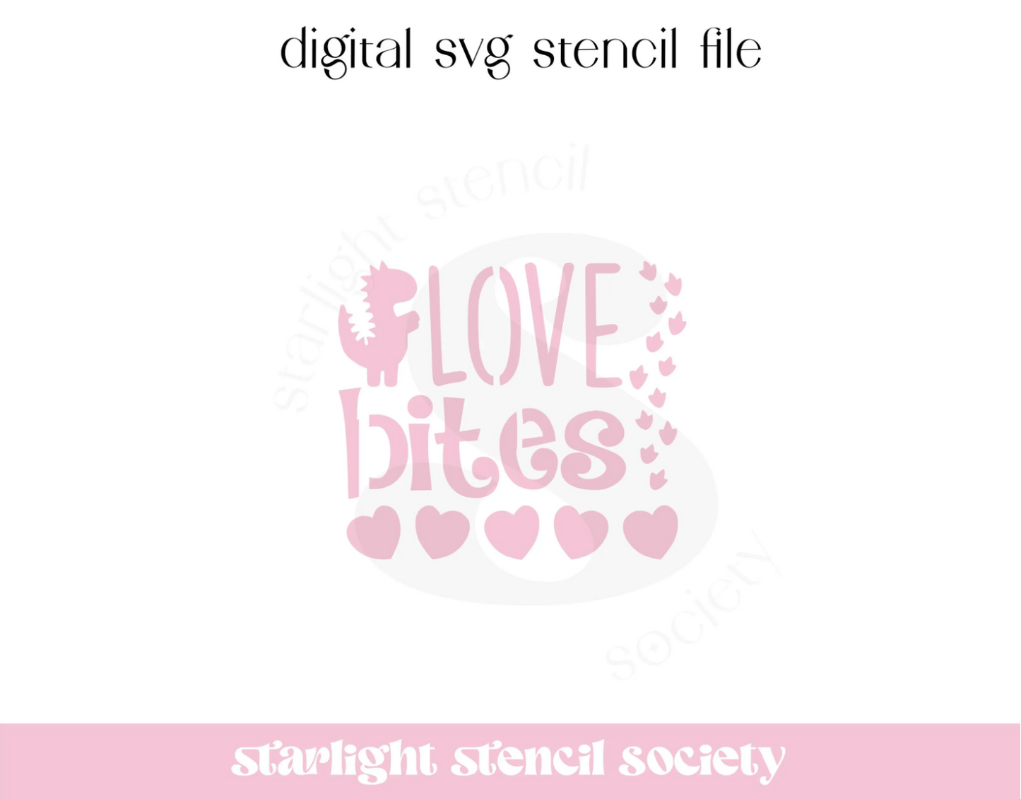 Love Bites SVG File