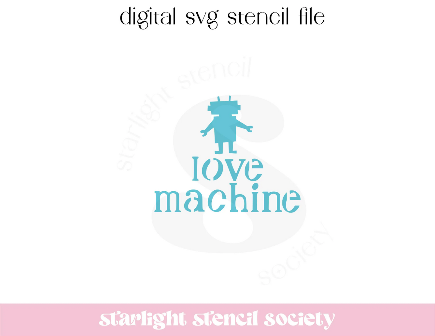 Love Machine SVG File