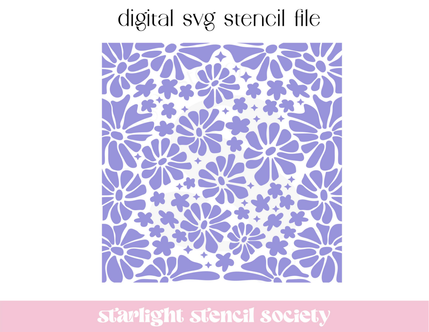 Rachel's Flowers SVG File