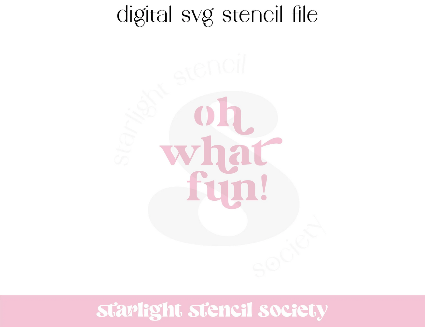 Oh what fun Retro SVG File