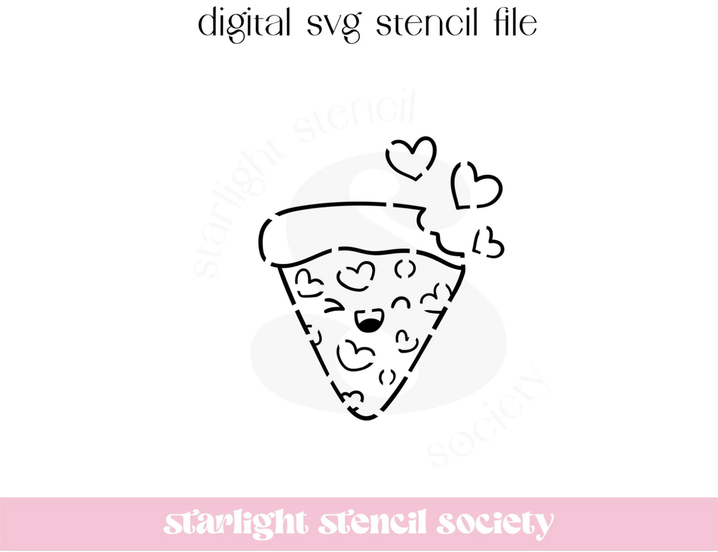 Pizza Heart PYO SVG File