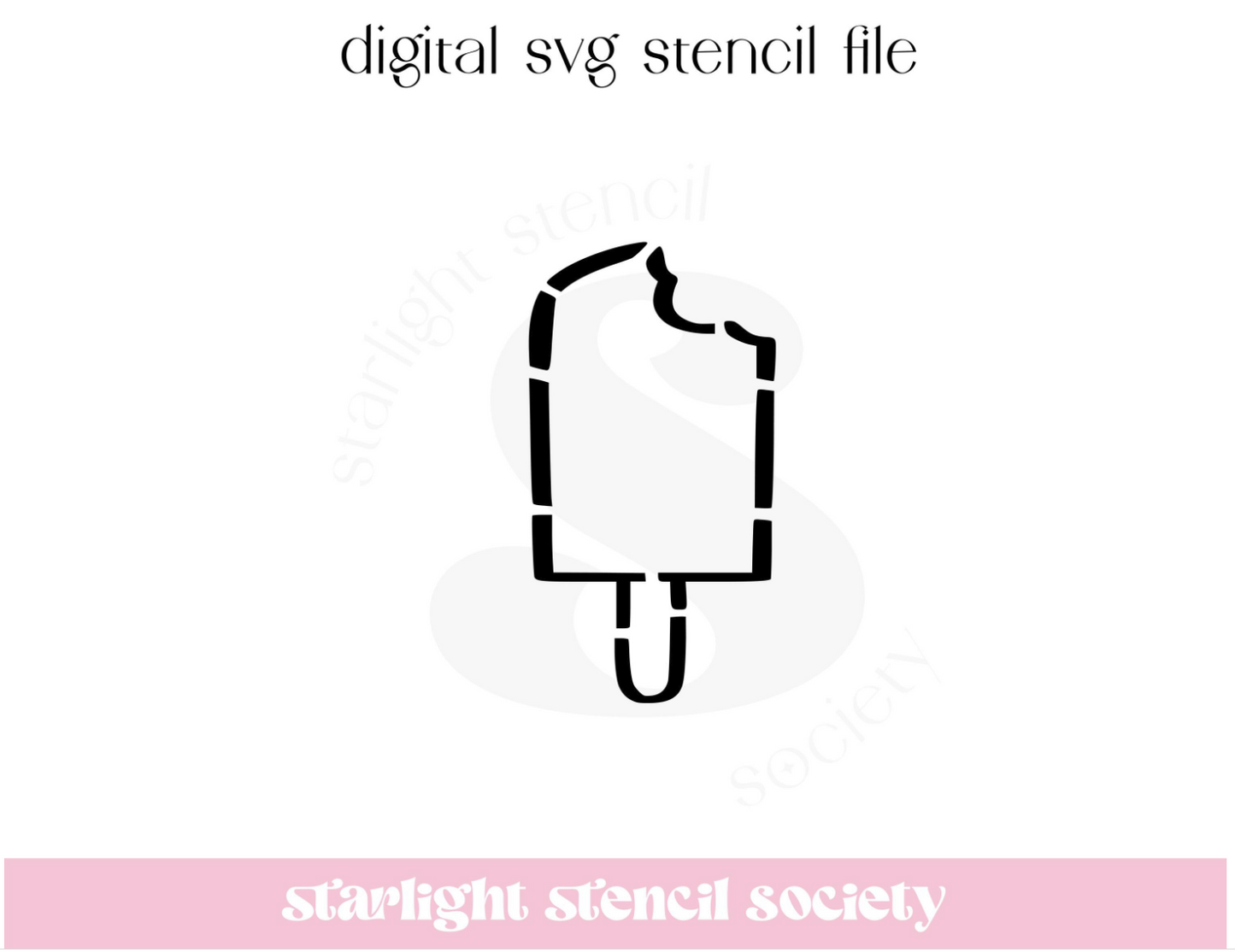 Popsicle PYO SVG File