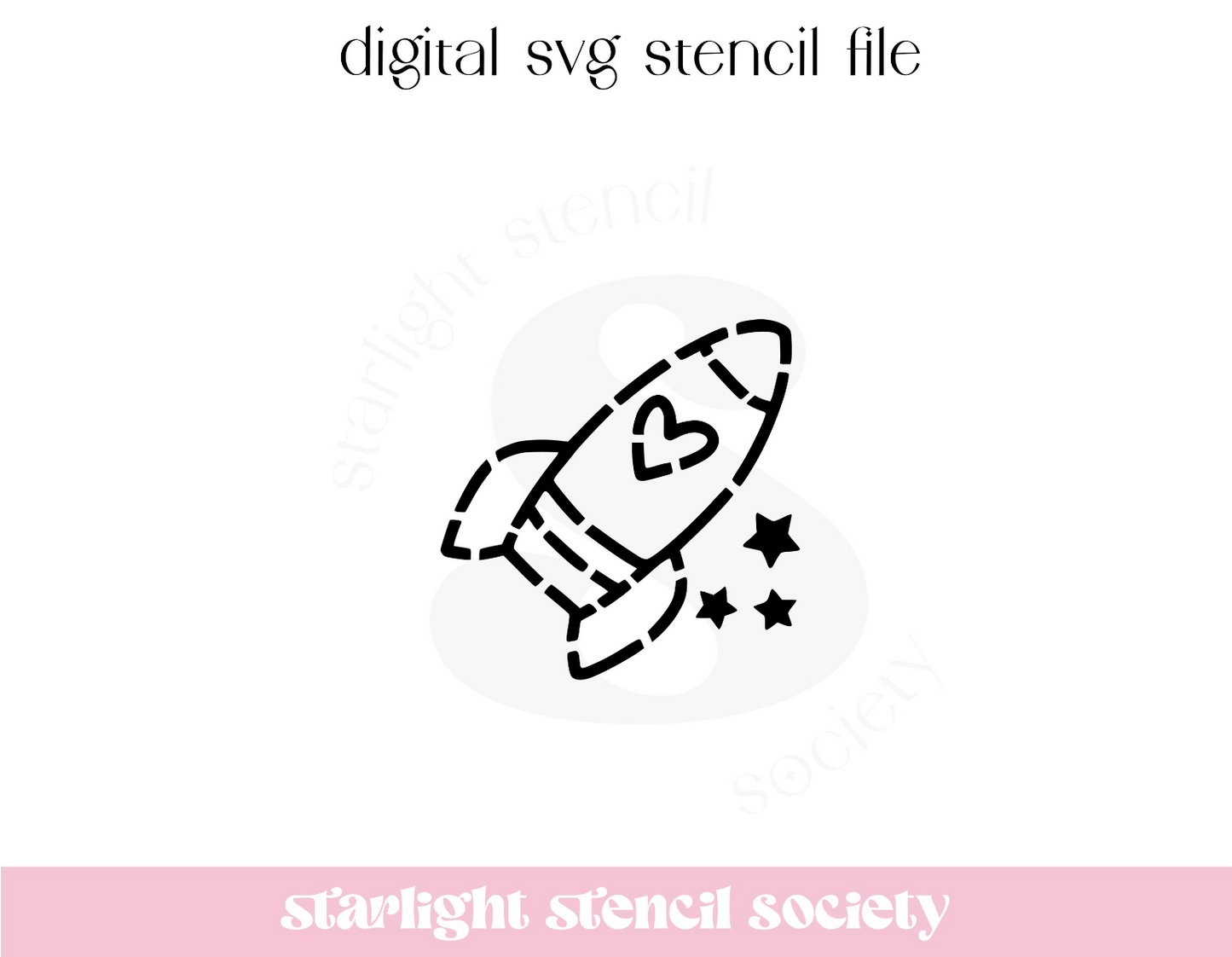 Rocket 1 PYO SVG File