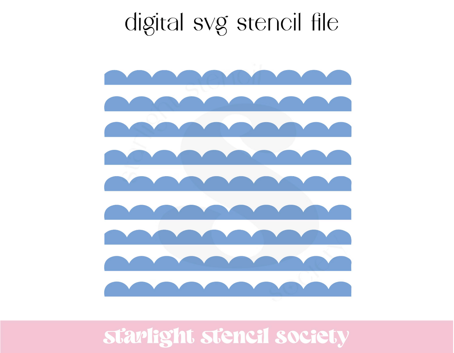 Scallop SVG File