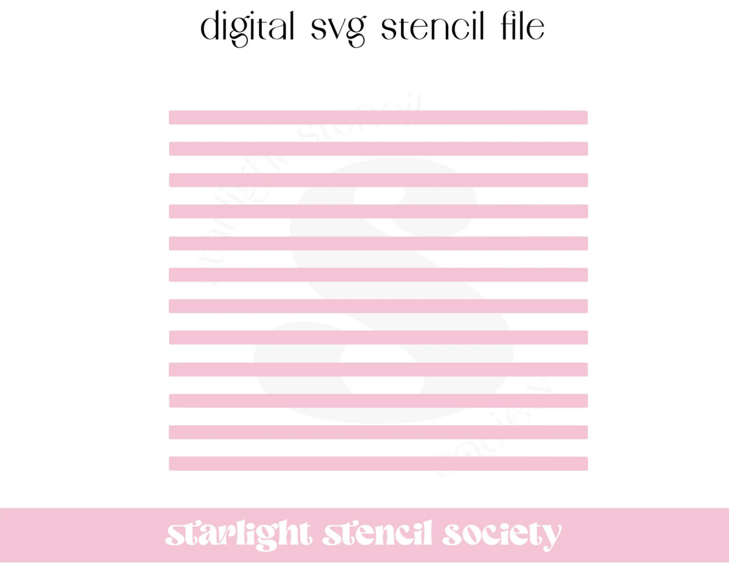 Small Stripe SVG File