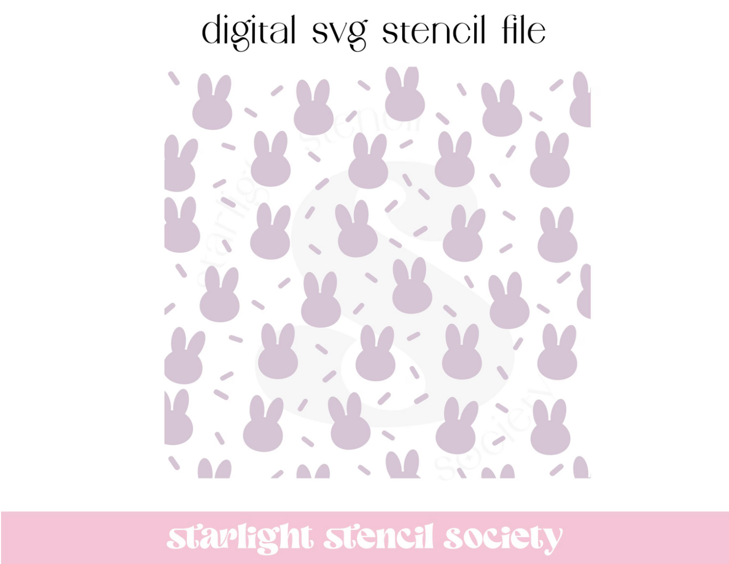 Sprinkle Bunny SVG File
