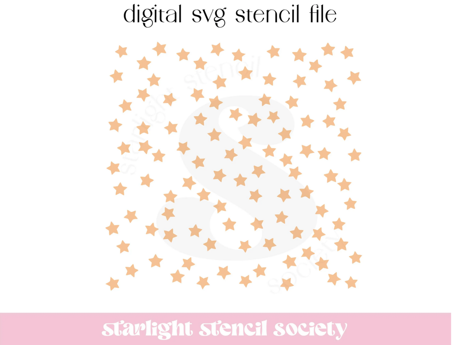 Star Confetti SVG File