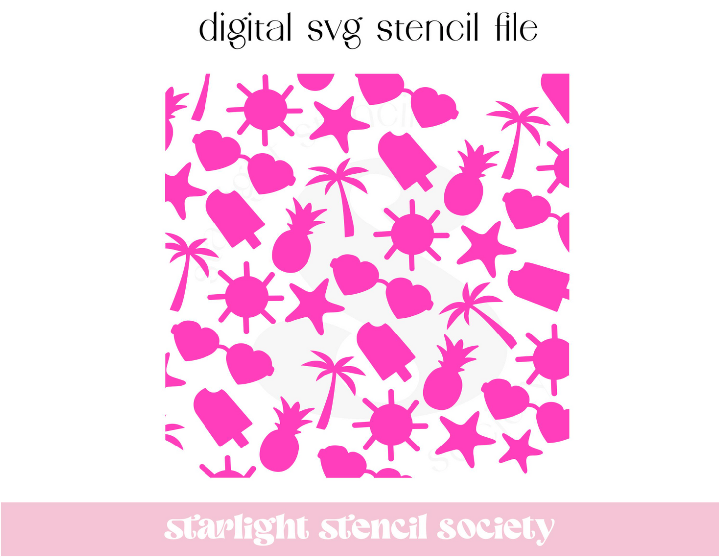 Summer Loving SVG File