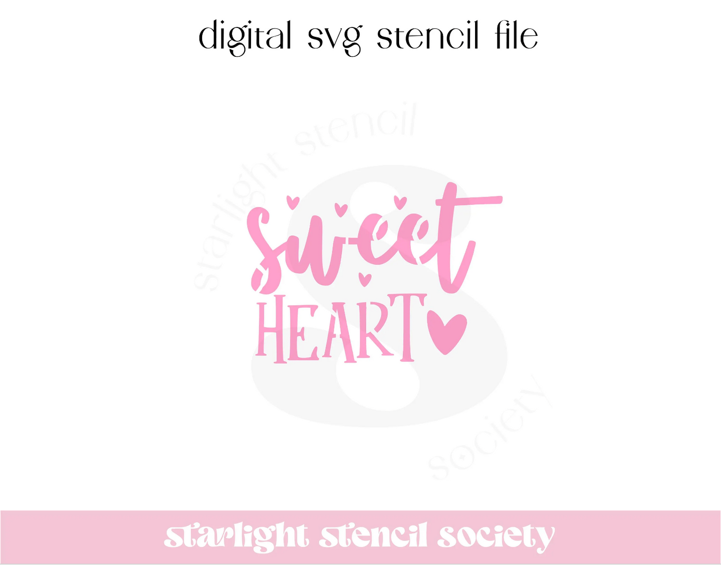 Sweet Heart SVG File