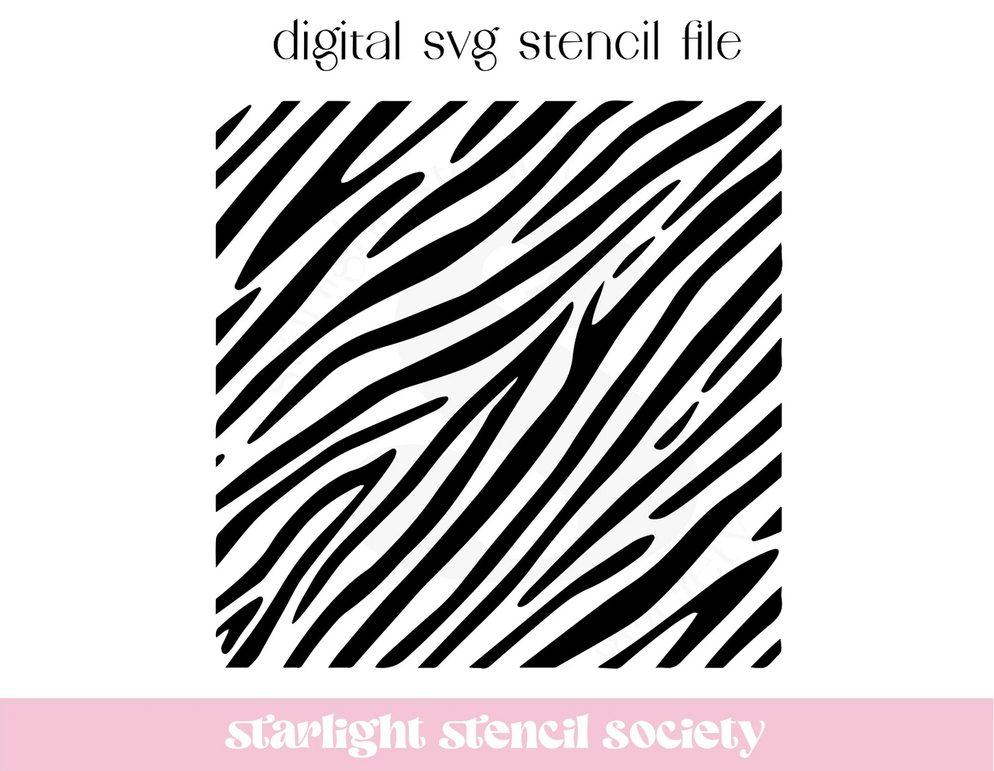 Zebra SVG File