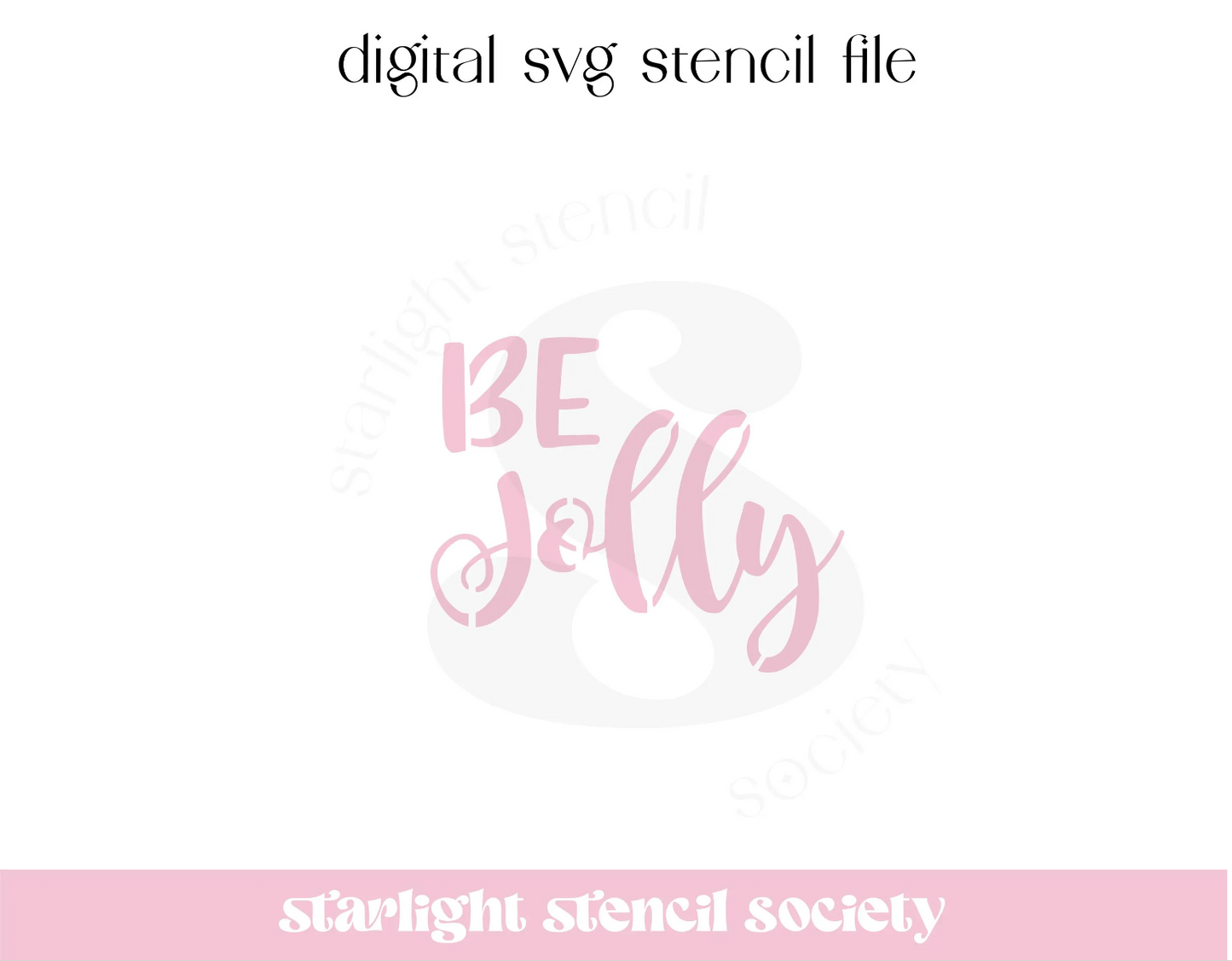 Be Jolly SVG File