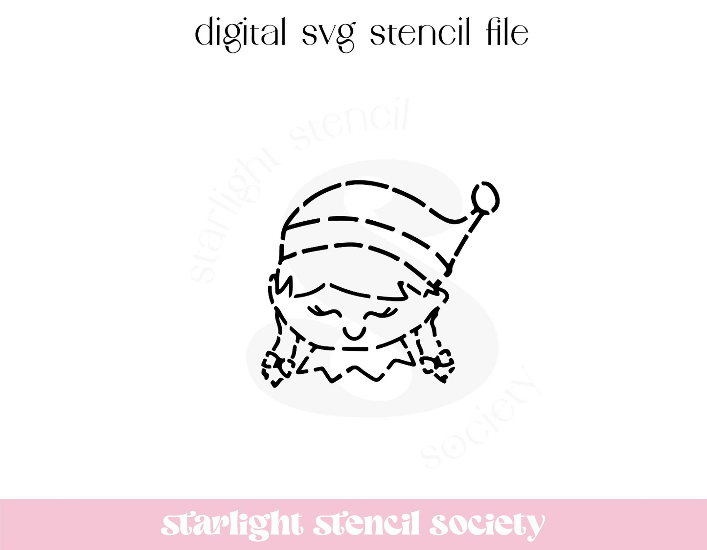 Girl Elf PYO SVG File