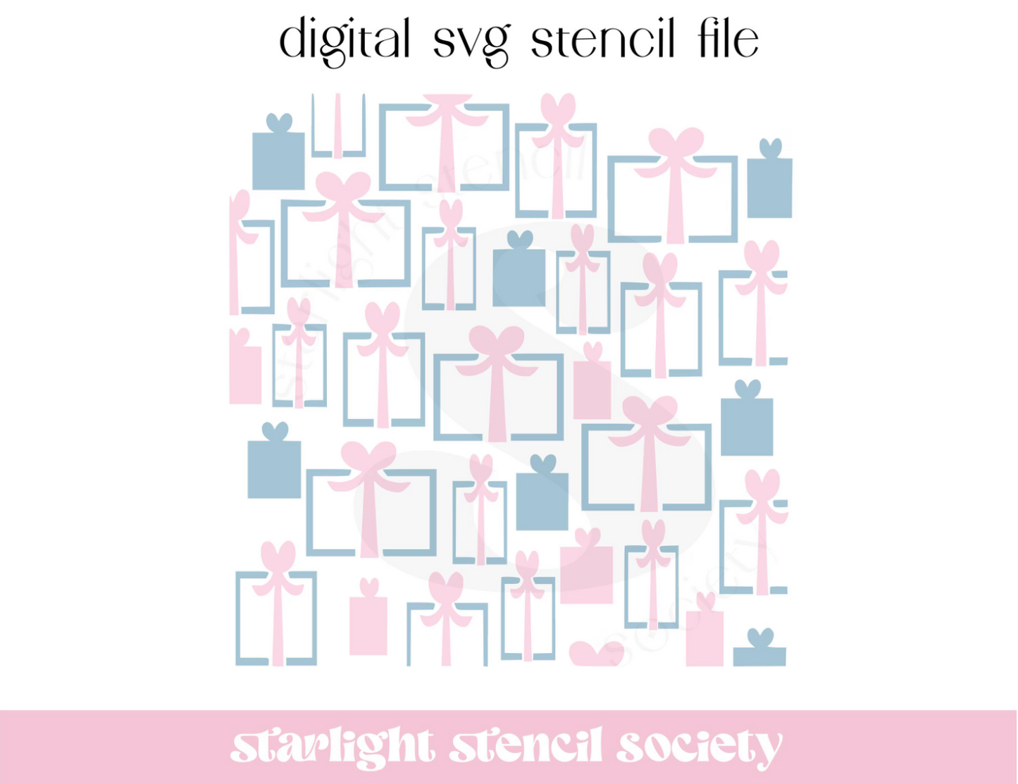 Present Scatter 2 part SVG File