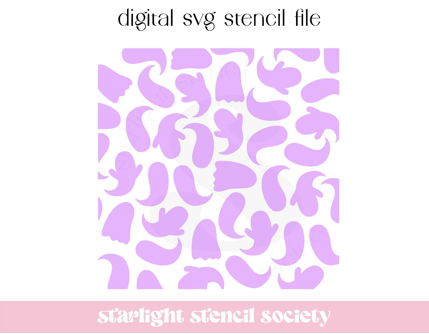 Ghost Scatter SVG File