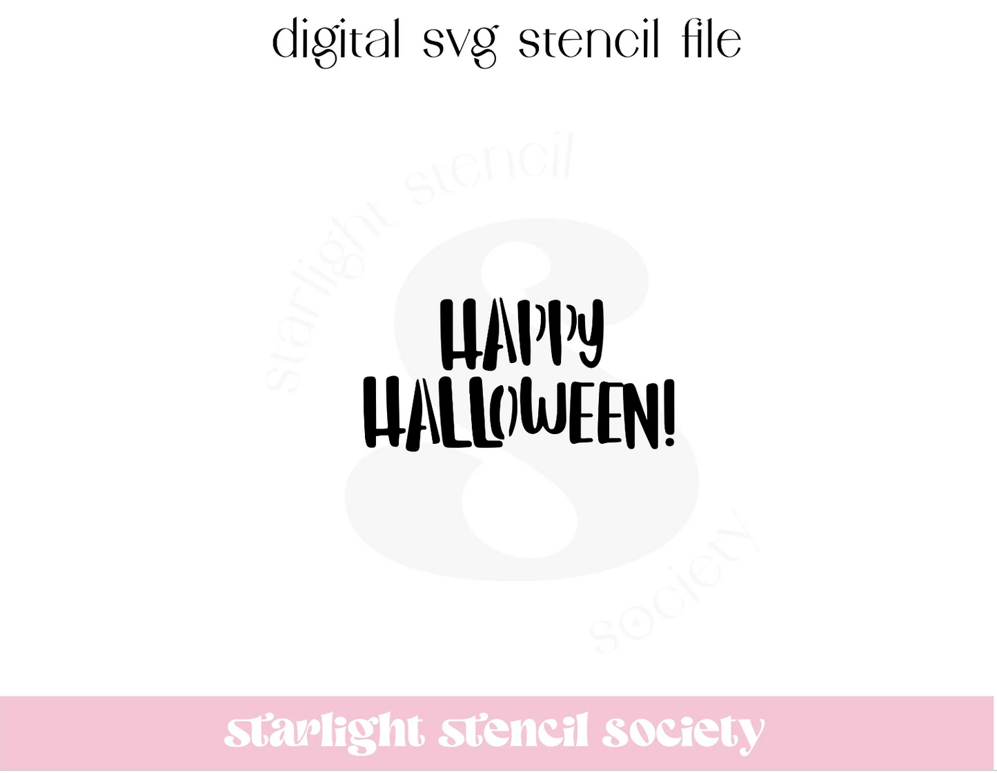 Happy Halloween SVG File