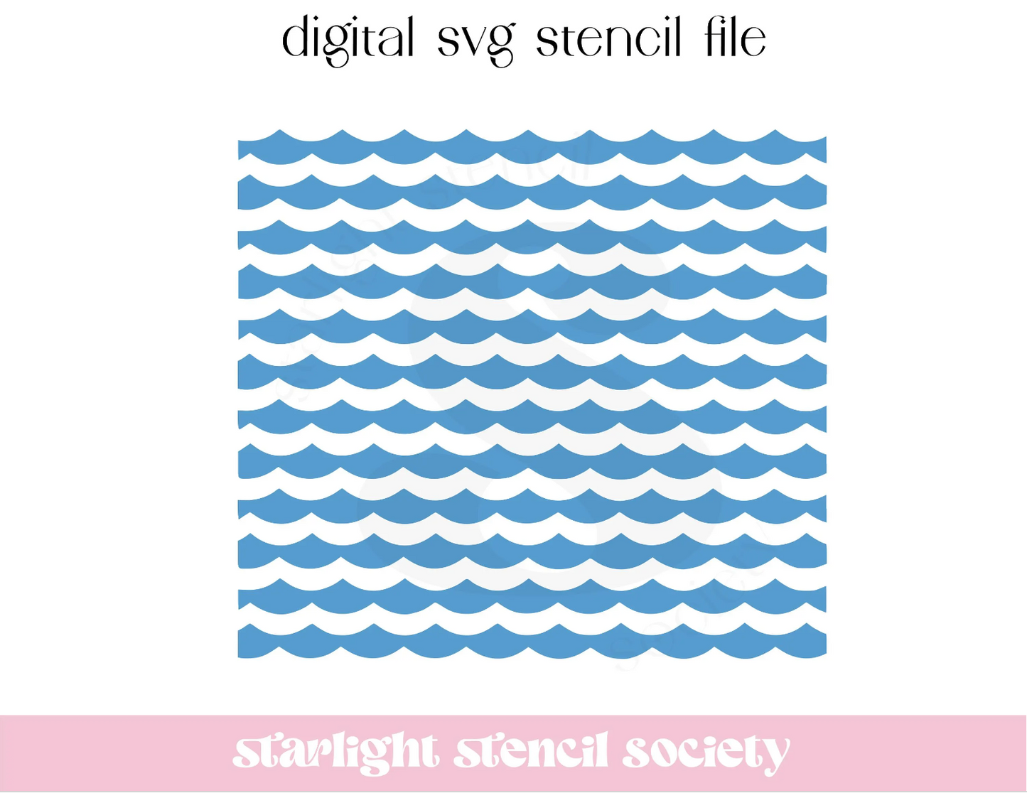 Waves 1 SVG File