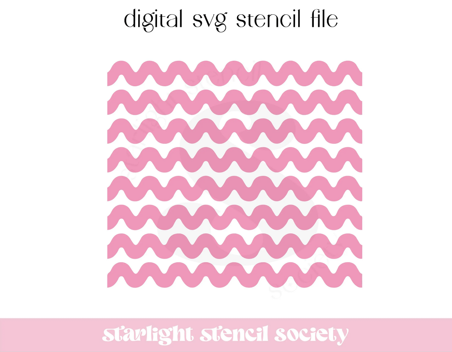 Wavy Lines SVG File