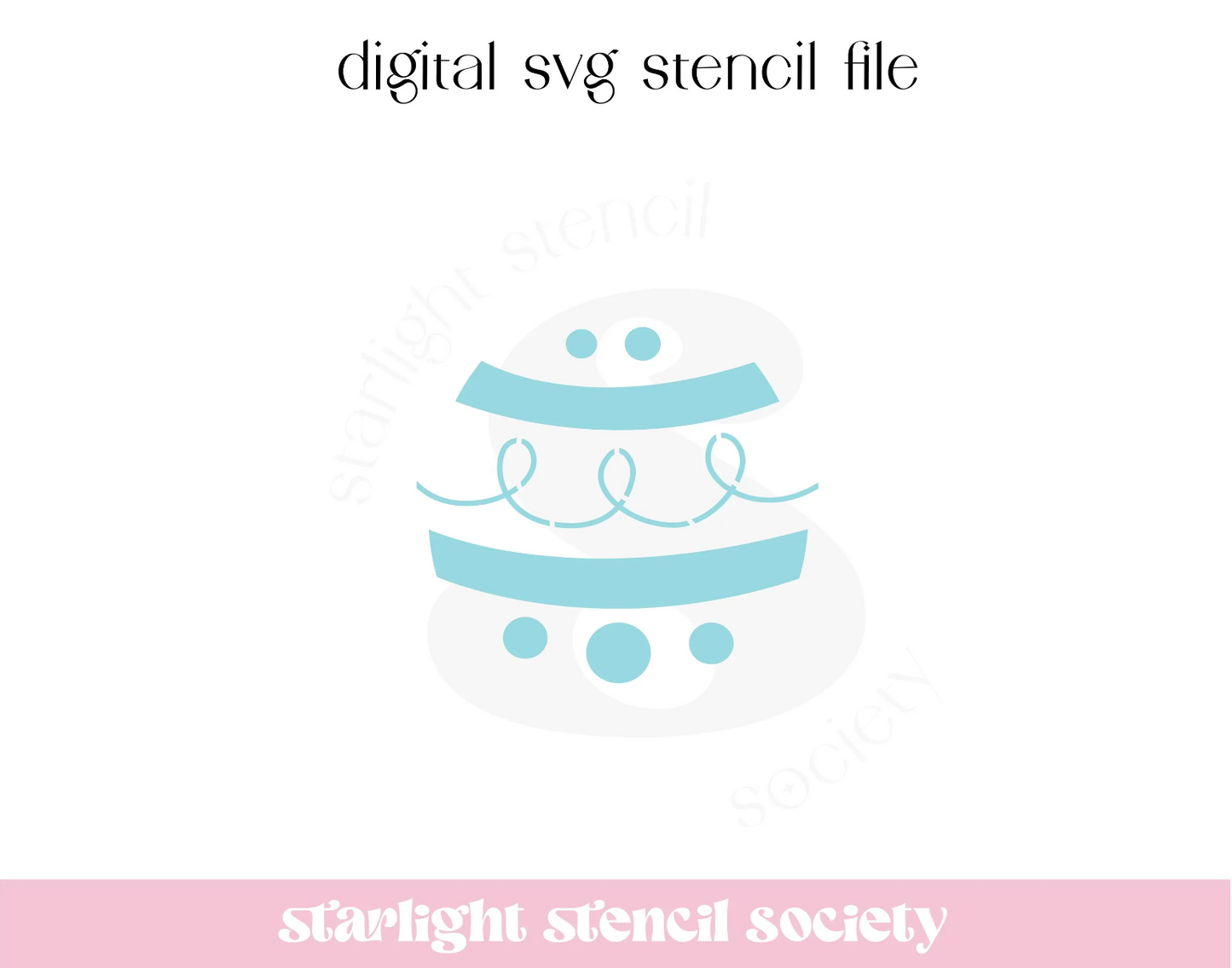 Egg Lines SVG File